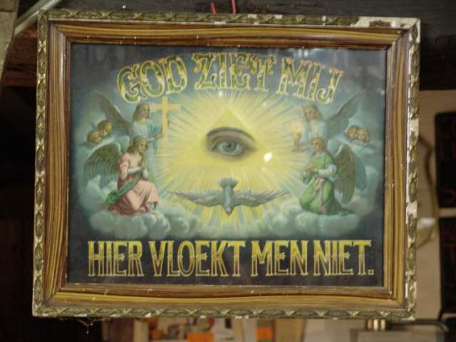 God ziet mij, hier vloekt men niet