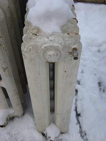 cast iron radiator rococo