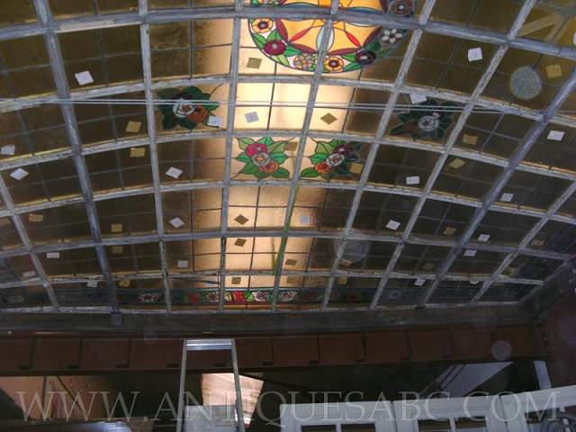 stained glass dome