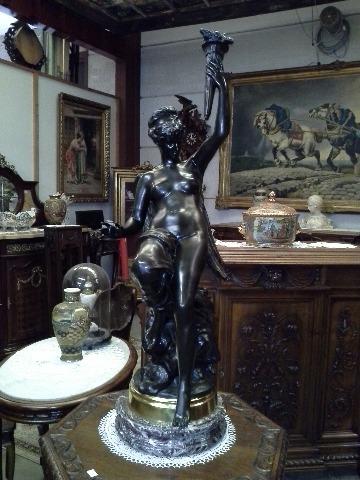 Bronze Image woman et wings