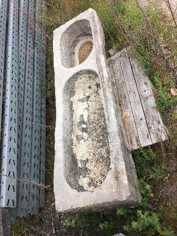 Belgian blue stone troughs