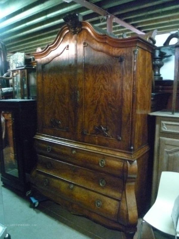 Dutch cabinet mahogany