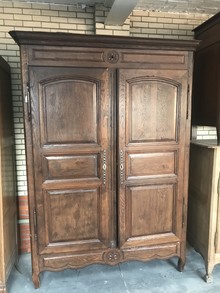 french oak cabinet