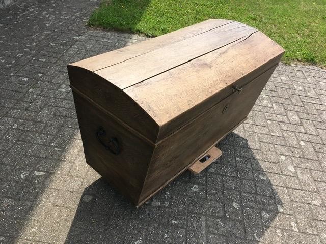 German oak chest