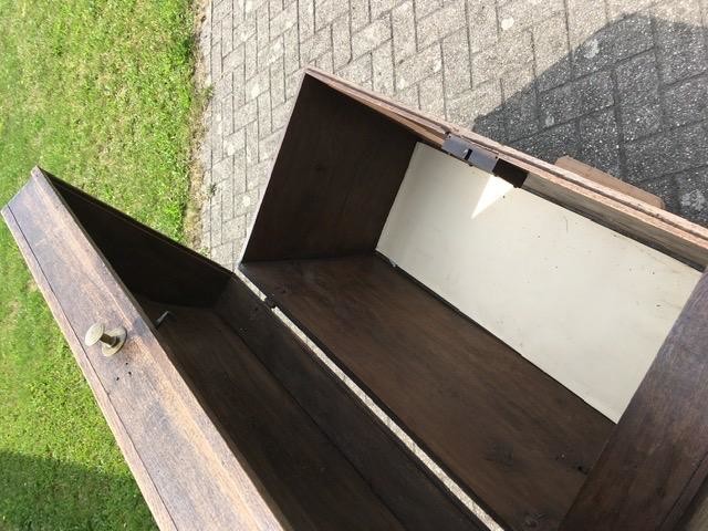 German oak chest